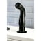 Gourmetier LS8710CTLSP Continental Single-Hndl Kitchen Faucet W/Side Sprayer, Blk LS8710CTLSP - alternate 5